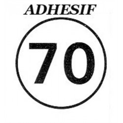 DISQUE LIMITATION 70 Km/h ADHESIF