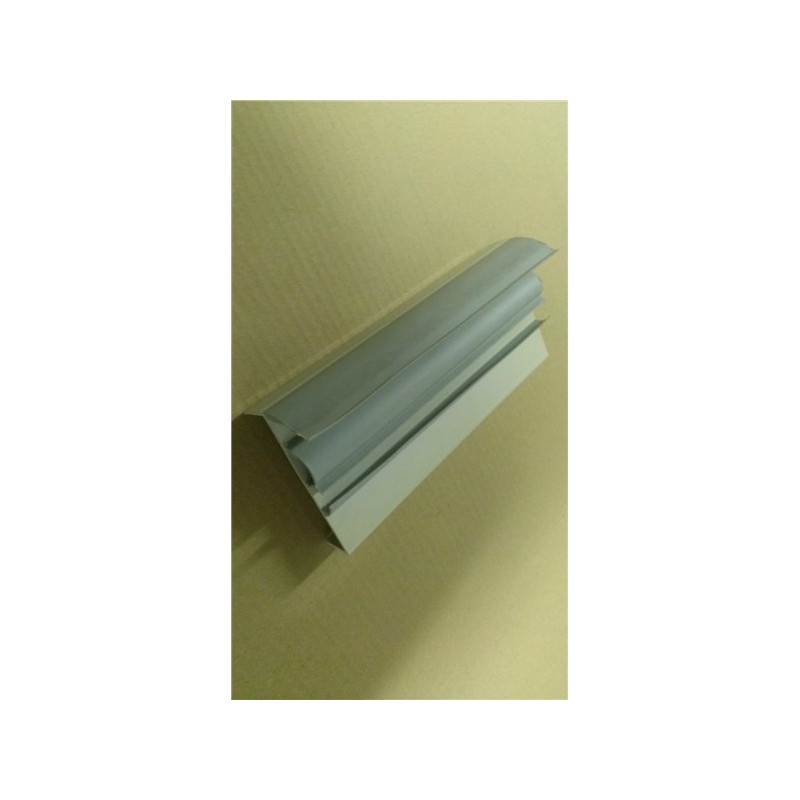 JOINT CONTAINER PVC intérieur 84mm gris/gris