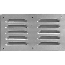 GRILLE ALU ANODISE 200 x 115mm