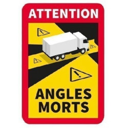 ADHESIF ANGLES MORTS CAMION SPECIAL BACHE