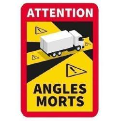 ADHESIF ANGLES MORTS CAMION SPECIAL CARROSSERIE
