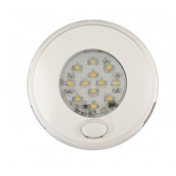 PLAFONNIER LEDS ROND + INTER 12V 37 LUX     79WWR12