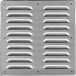 GRILLE ALU ANODISE 200 x 200mm
