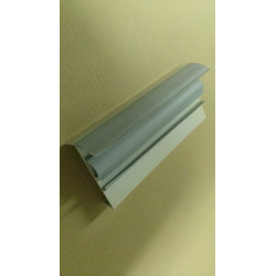 JOINT CONTAINER PVC intérieur 84mm gris/gris Barre de 5 mètres - Prix au mètre linéaire